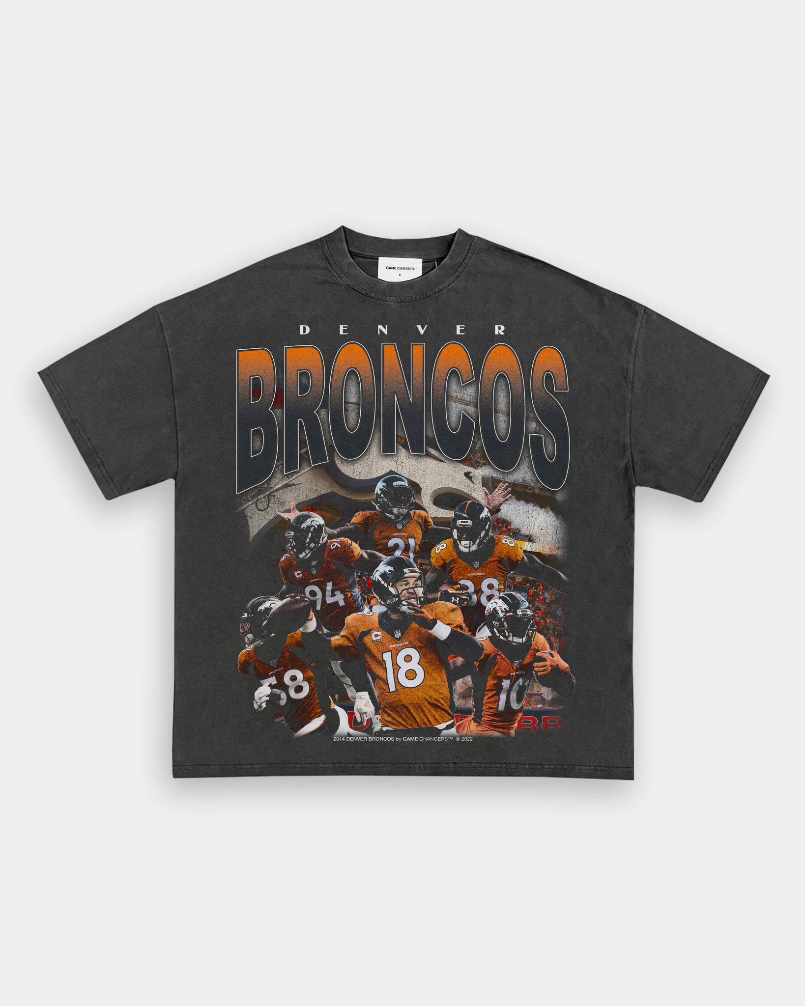 2015 DENVER BRONCOS VINTAGE TEE