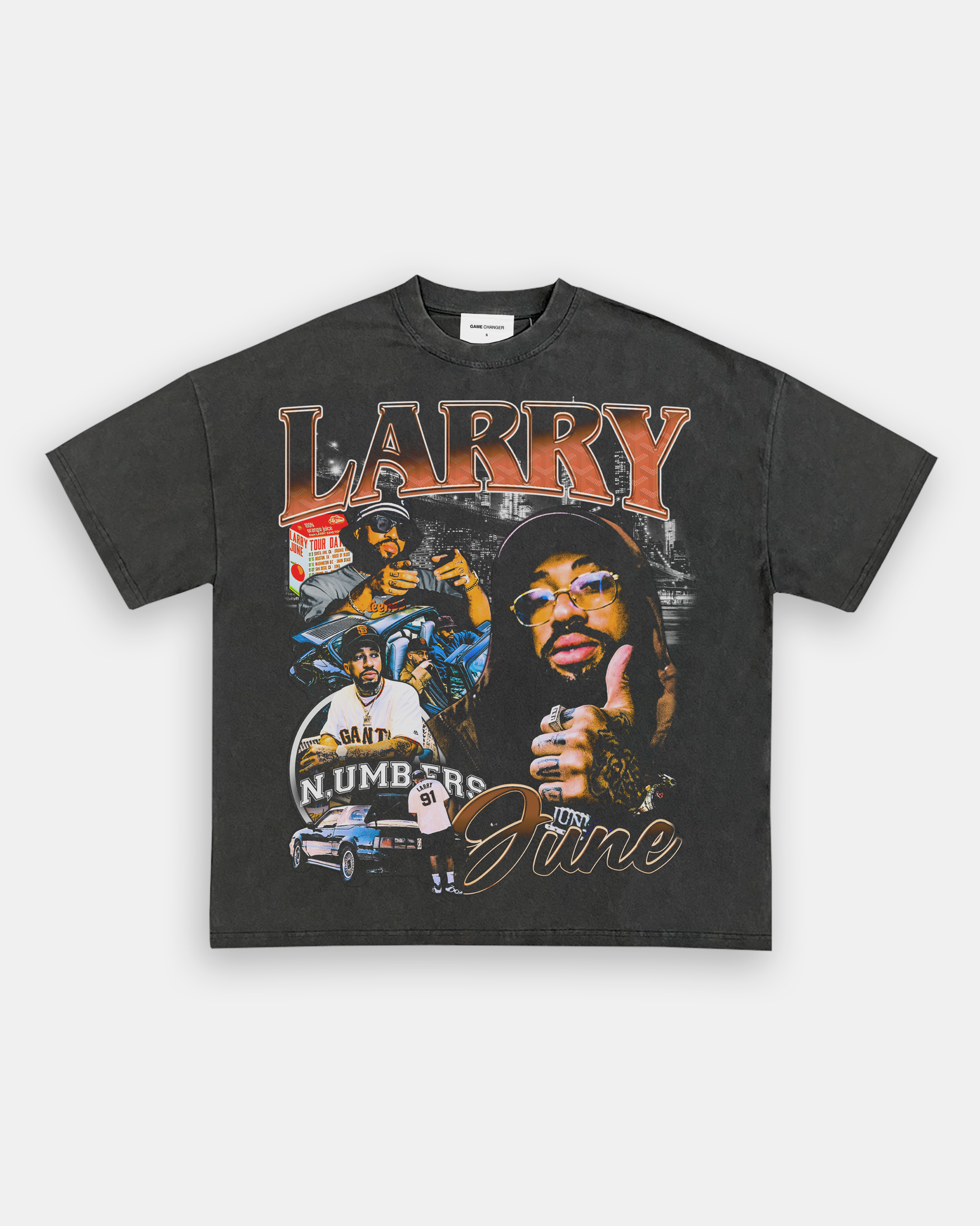 LARRY JUNE [FRONT PRINT ONLY] TEE