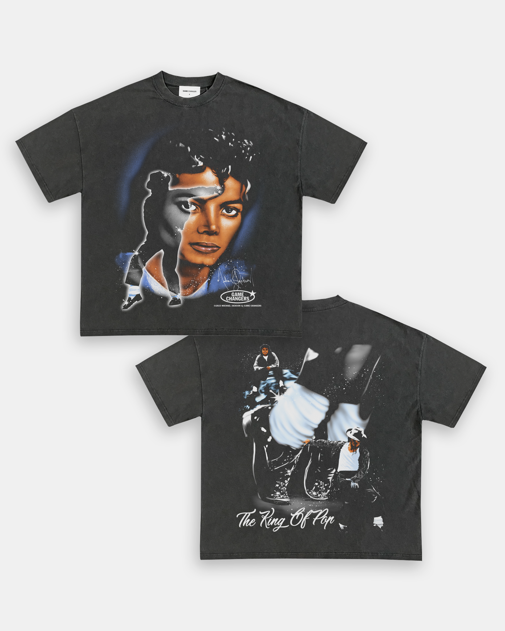 MJ - KING OF POP TEE - [DS]