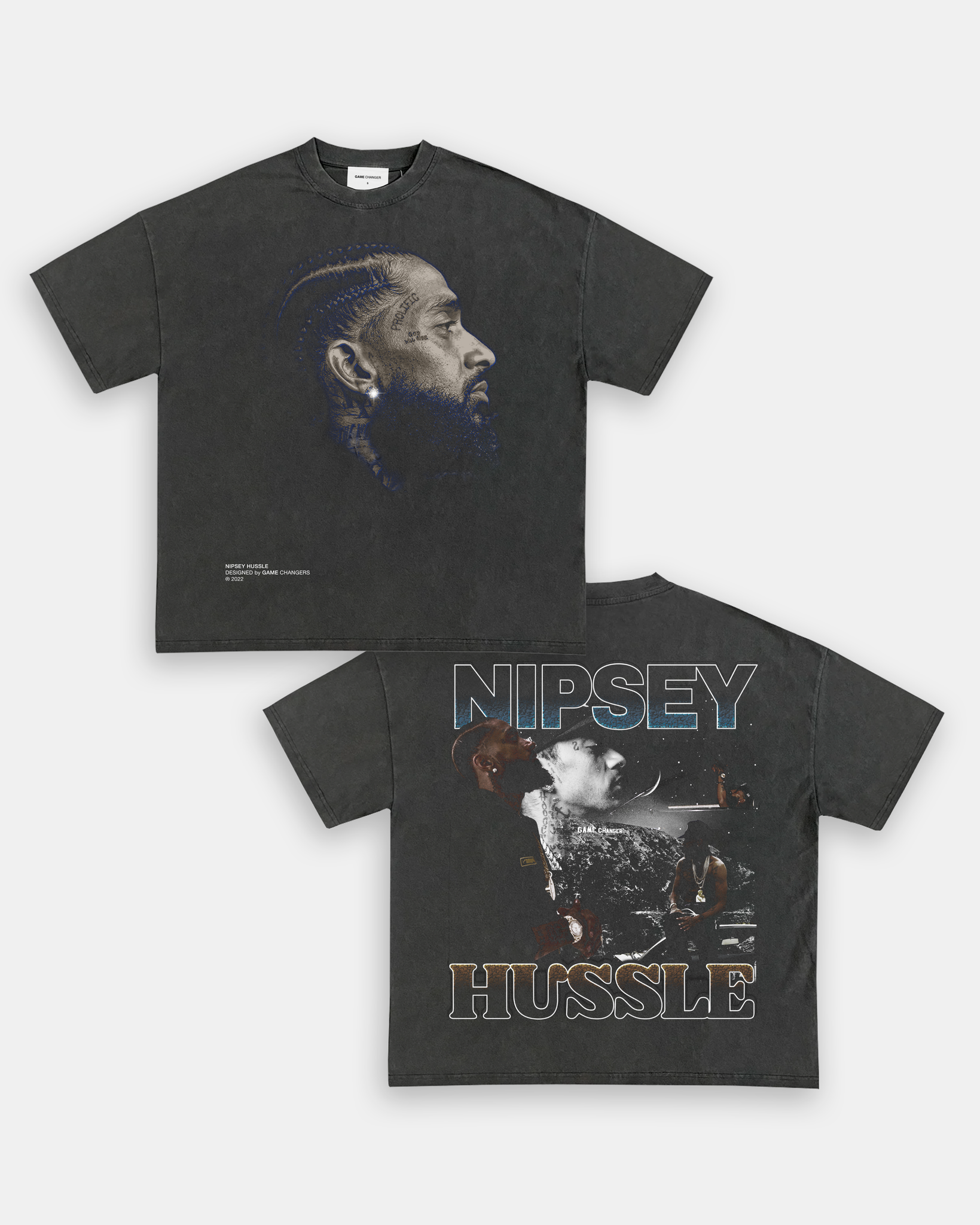 NIPSEY HUSSLE TEE - [DS]